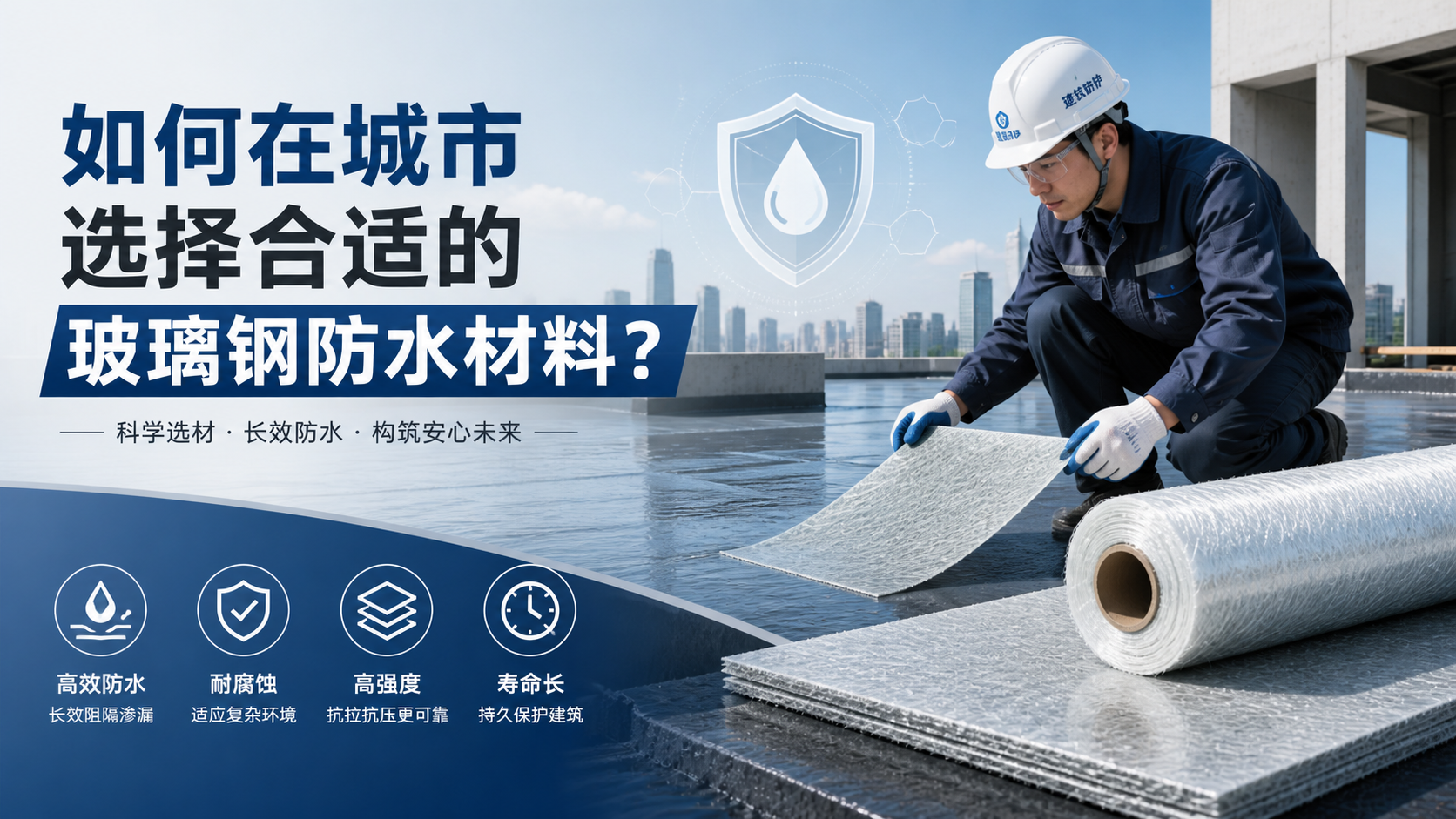 如何在广州选择合适的玻璃钢防水材料？