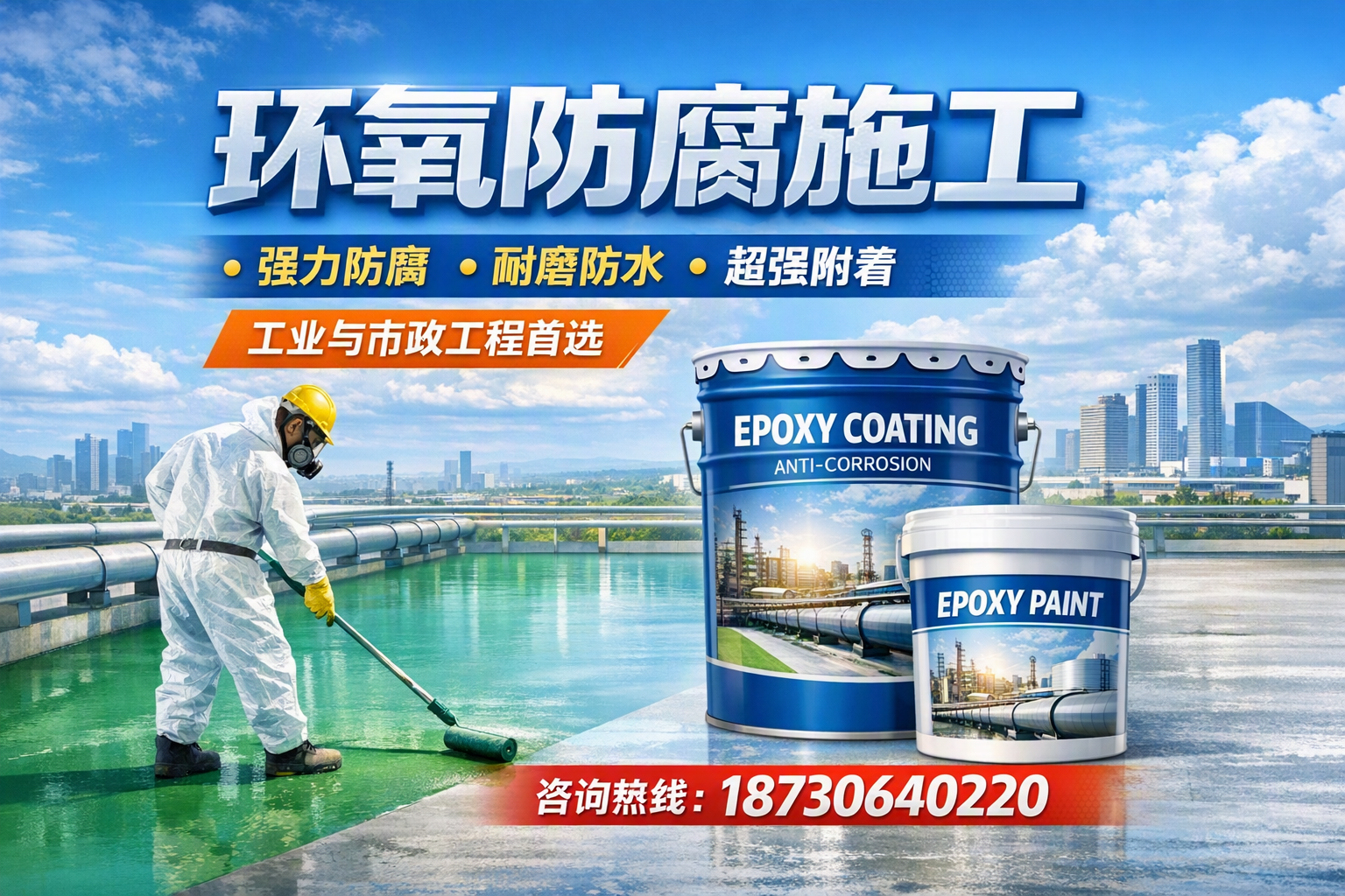 在 广州 进行环氧防腐施工的注意事项