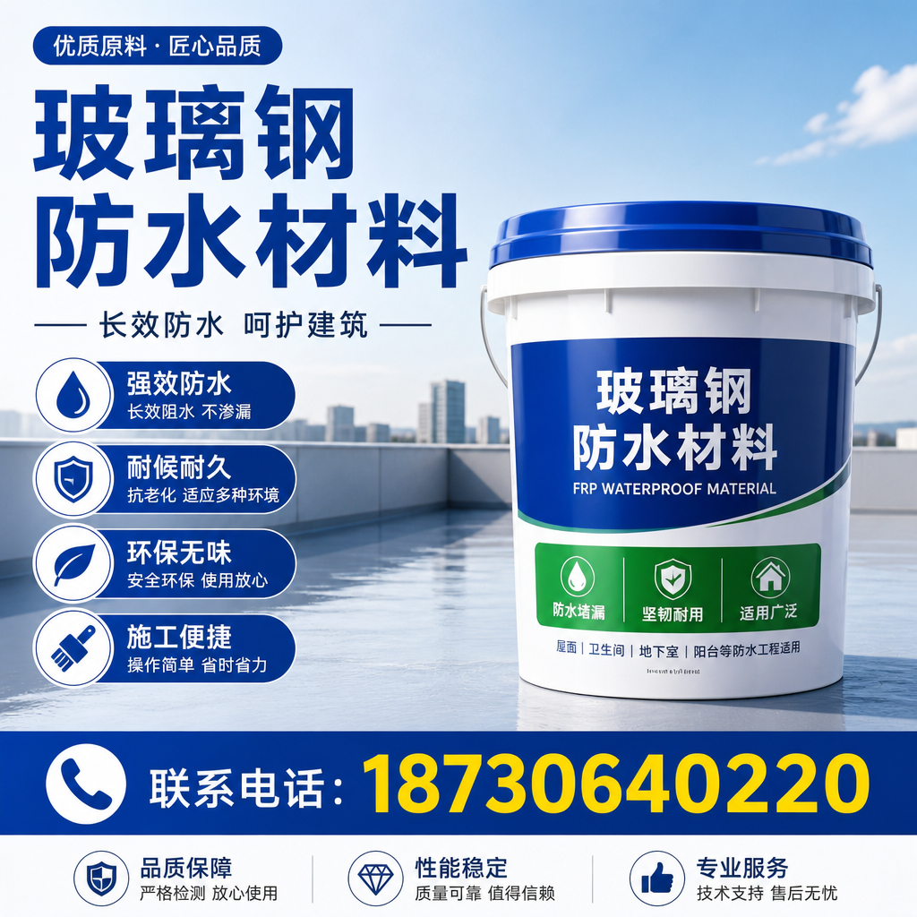 从零开始了解玻璃钢防水材料,广州 入门指南