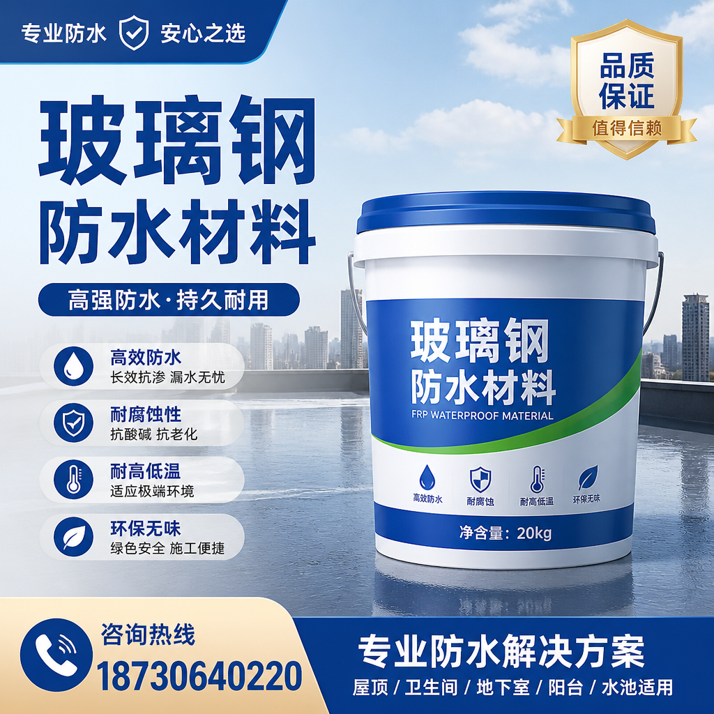 了解玻璃钢防水材料的市场趋势,广州 企业不可不知